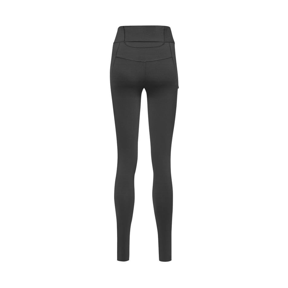 Back view of the GOREWEAR Women's Concurve Tights in the Black colourway. (8504589615266)