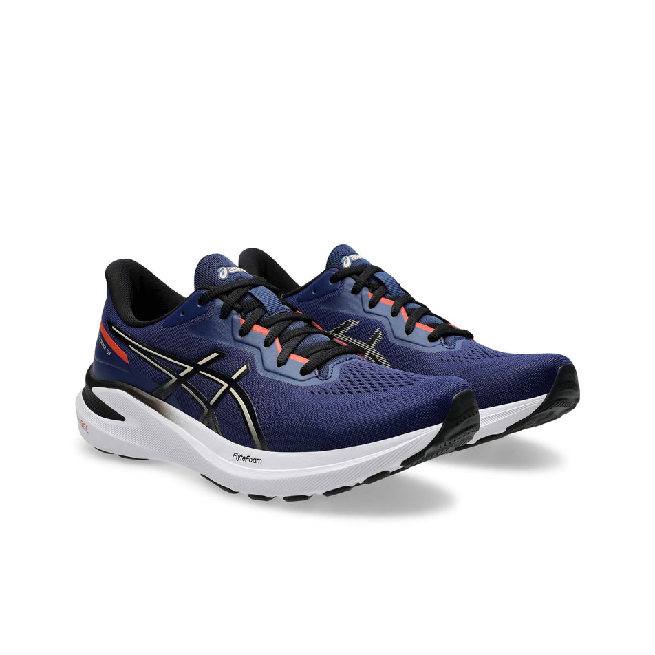 A pair of Asics Men's GT-1000 13 Running Shoes in the Blue Expanse/Feather Grey colourway (8405653749922)