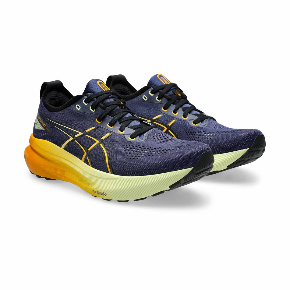 A pair of Asics Men's Gel-Kayano 31 Running Shoes in the Indigo Blue/Gunmetal colourway (8554926997666)