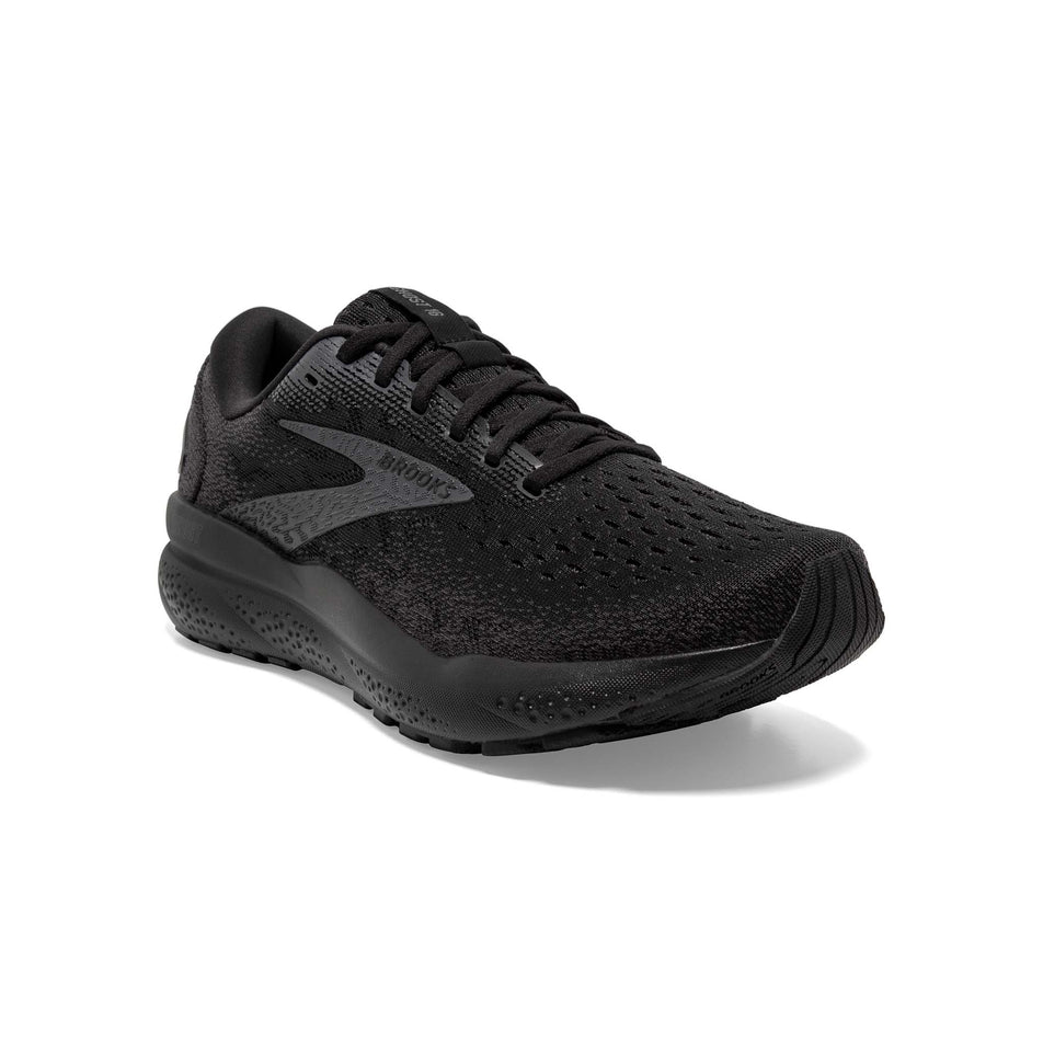 Brooks Men s Ghost 16 Running Shoes Black Black Ebony Run4It