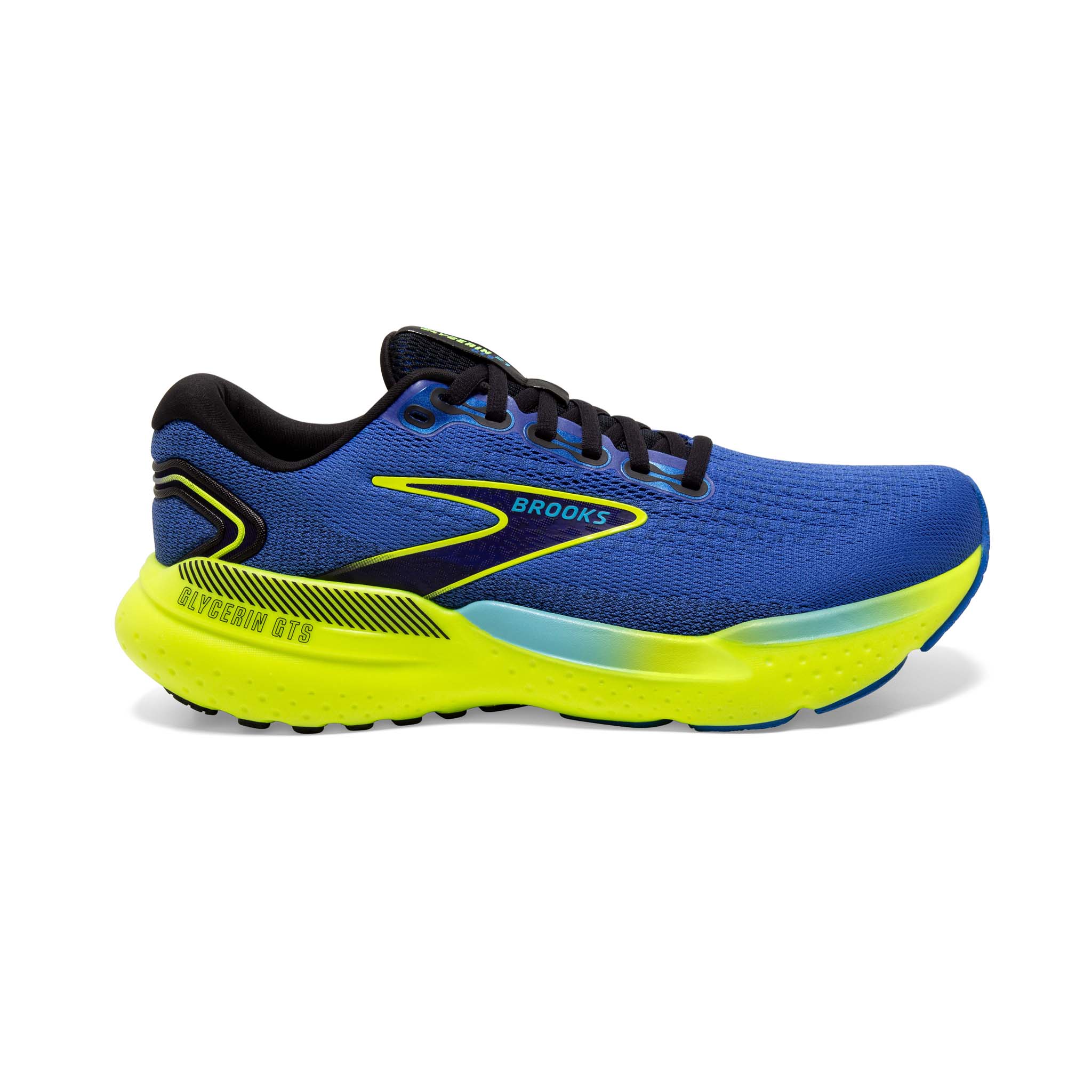 Brooks Men's Glycerin GTS 21 Road Running Shoes - Blue | Run4It