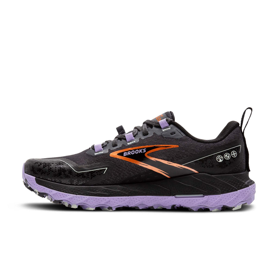 Brooks Women s Cascadia 18 Running Shoes Ebony Run4It