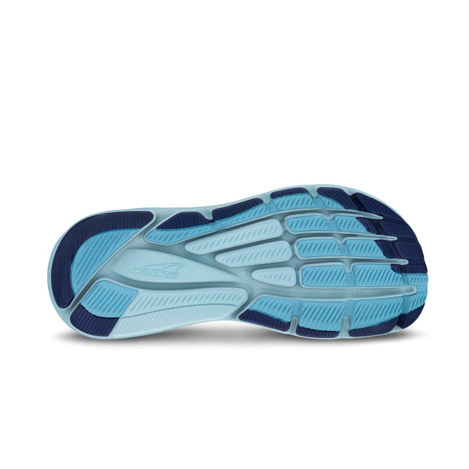 Outsole of the right shoe from a pair of Altra Men's Via Olympus 2 Road Running Shoes in the Blue colourway (8426146168994)