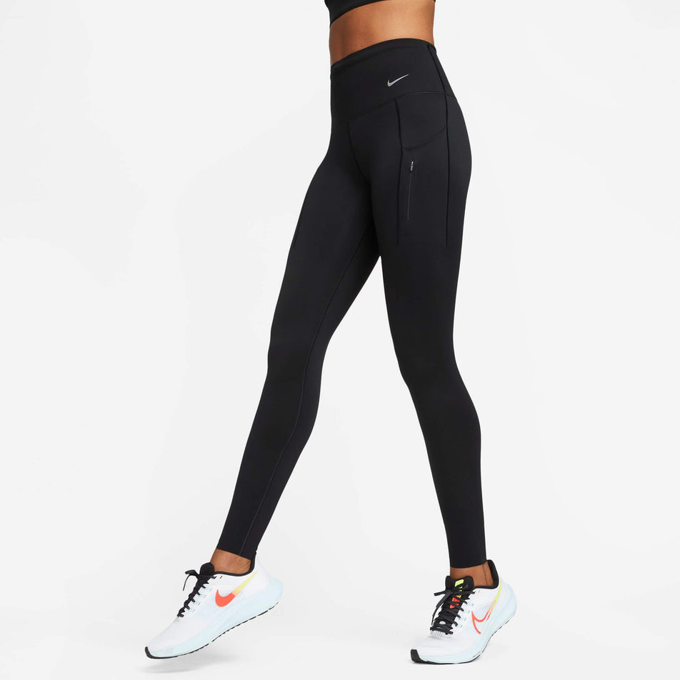 Nike Run M Tights DB4103 010 Dri Fit Pants BLACK Sports Runnning