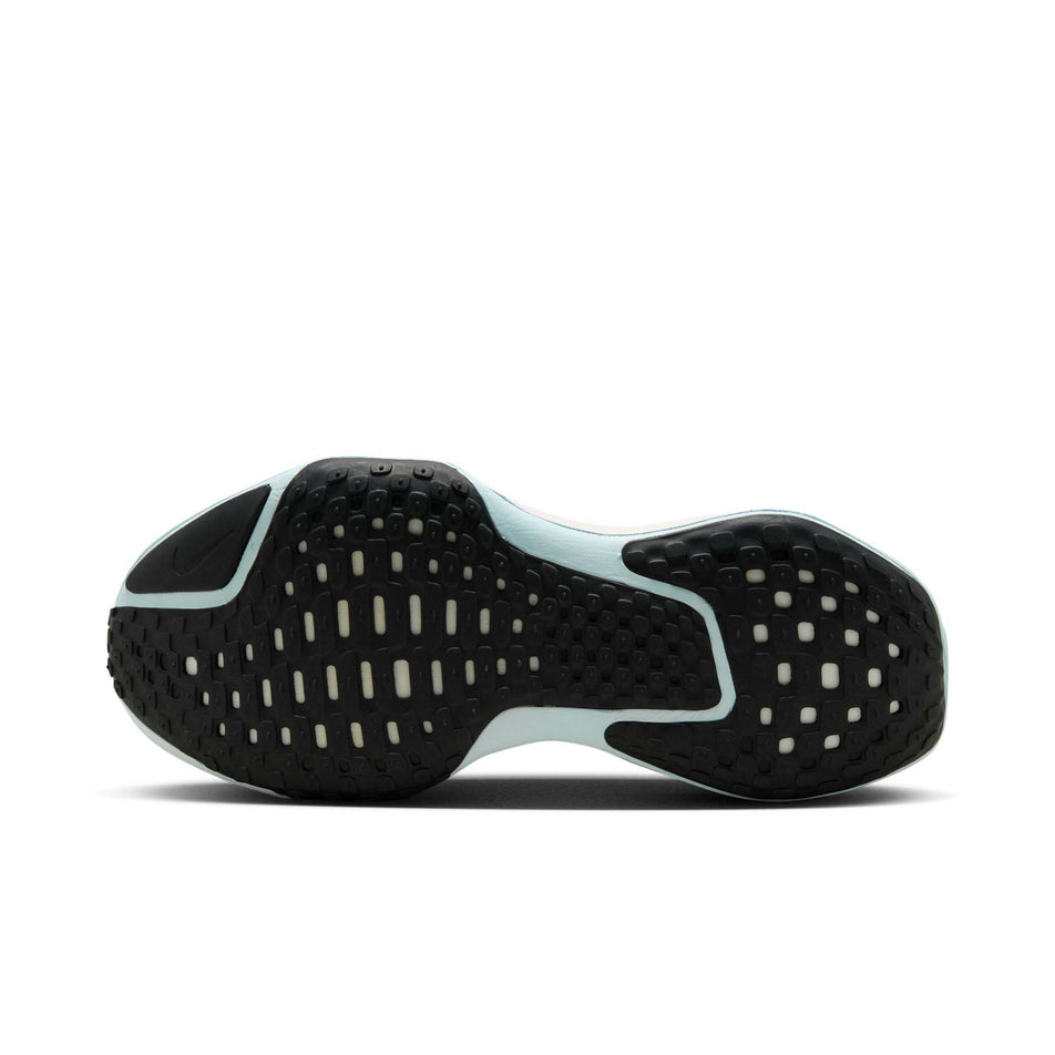 Outsole of the left shoe from a pair of Nike Men's Invincible 3 Road Running Shoes in the Astronomy Blue/Black-Glacier Blue colourway (8393351692450)