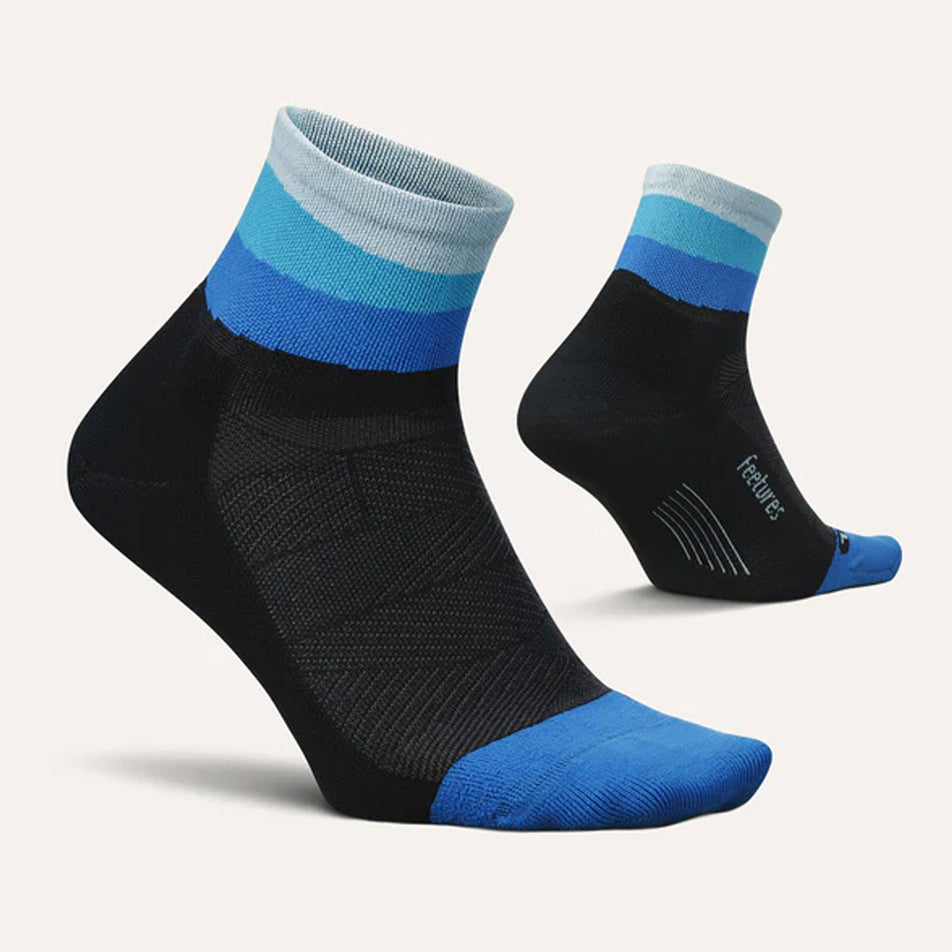 Feetures | Unisex Elite Light Cushion Quarter - Oceanic Ascent (8149383348386)