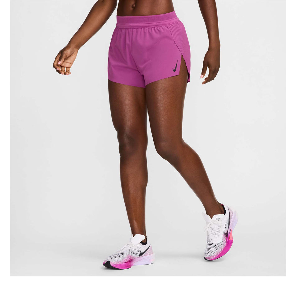 Pink nike running shorts best sale