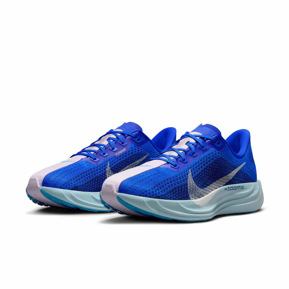 A pair of Nike Men's Pegasus Plus Road Running Shoes in the Racer Blue/Sail-Blue Void-Doll colourway. (8570207830178)