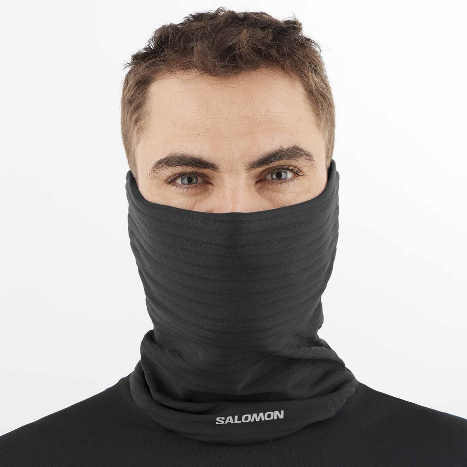 Salomon | Unisex RS Warm Neckwarmer - Deep Black (8511164055714)