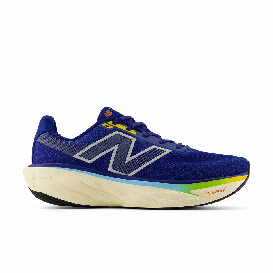 Lateral side of the right shoe from a pair of New Balance Men's Fresh Foam X 1080 v14 Running Shoes in the Inkwell colourway (8473925255330)