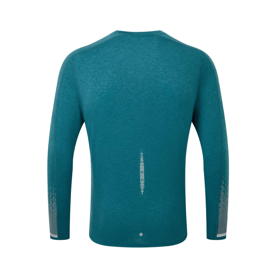 Ronhill | Men's Tech Reflect L/S Tee - Deep Teal/Reflect (8490211573922)