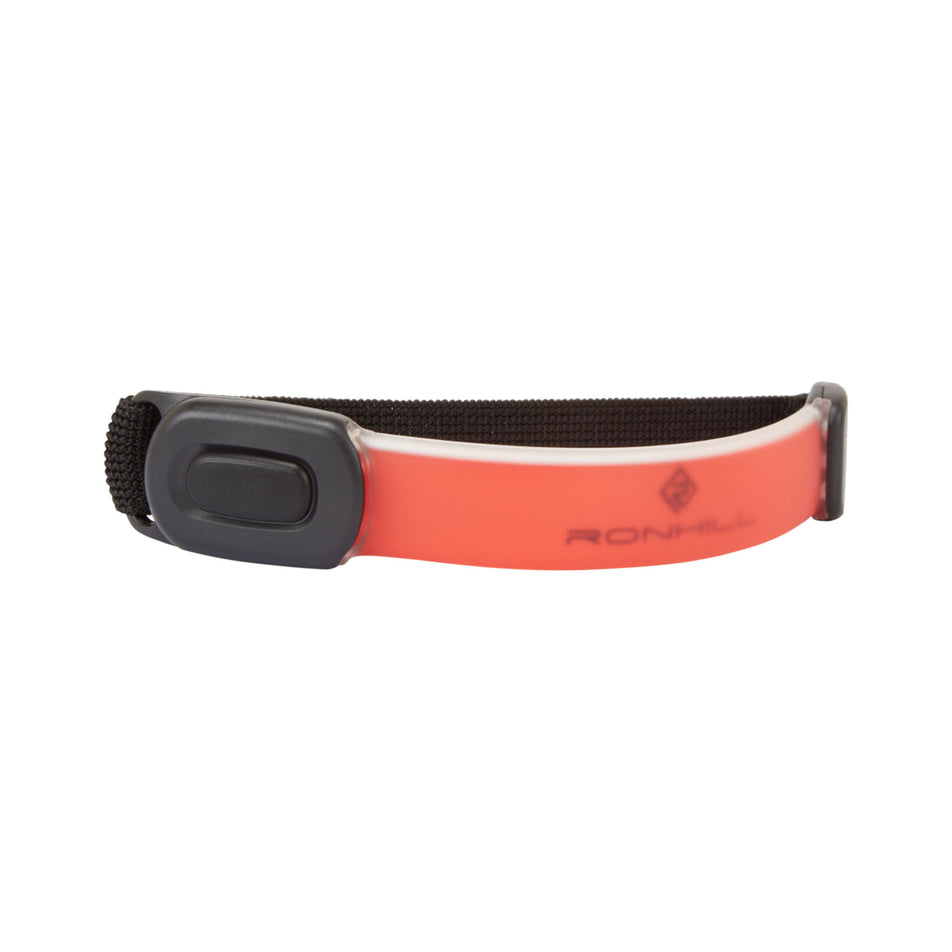 A Ronhill Recharge Light Armband in the Glow Red colourway. (8489165127842)