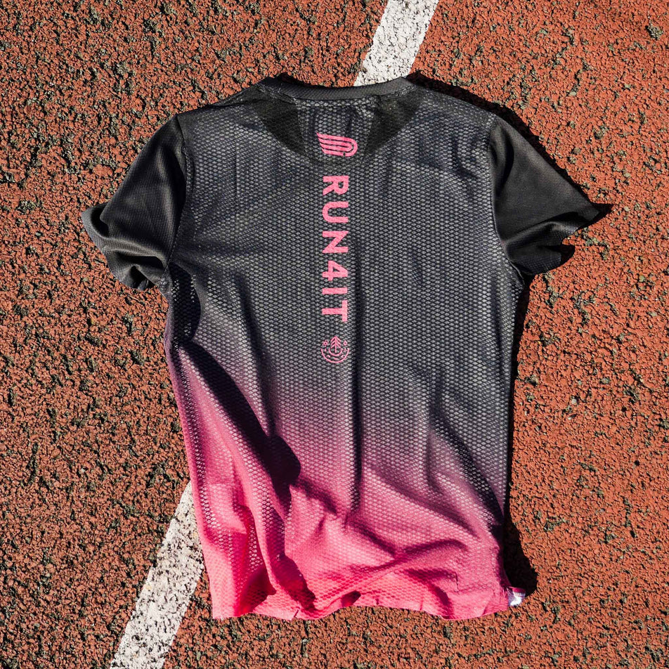 Back view of the Pressio Run4It Run Club Women's Elite Tee.  (8489111388322)