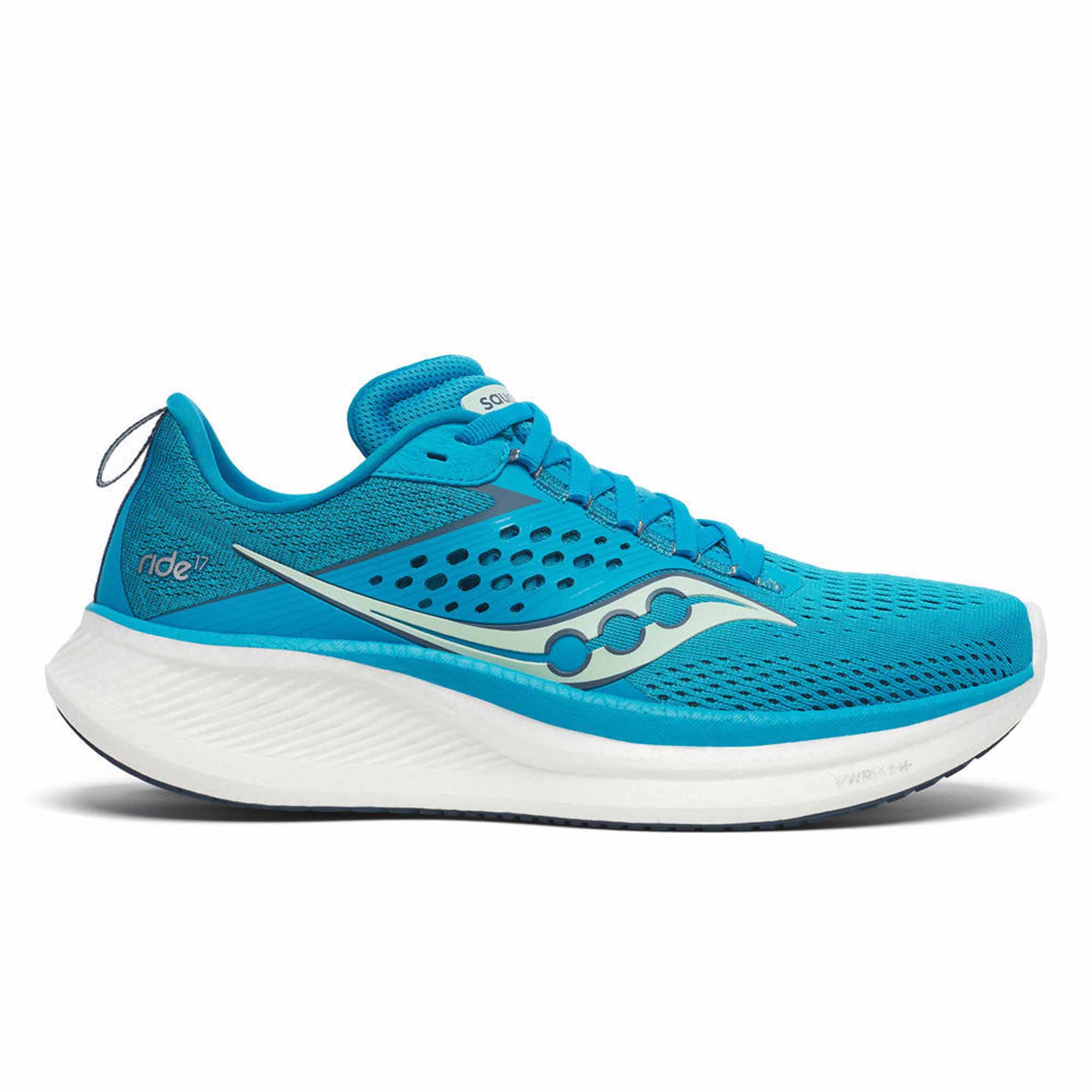 Saucony Women s Ride 17 Running Shoes Viziblue Mirage Run4It