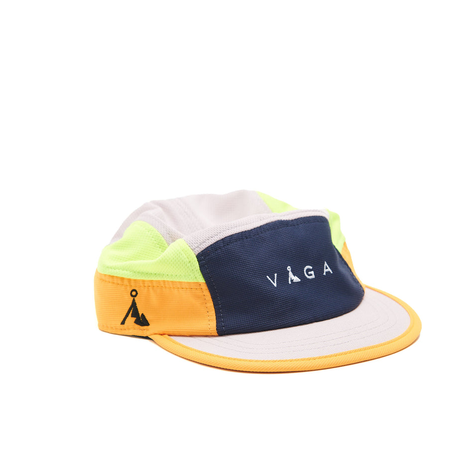 A VAGA Unisex Club Cap in the Lilac/Neon Yellow/Yellow/Navy Blue colourway.  (8551947534498)