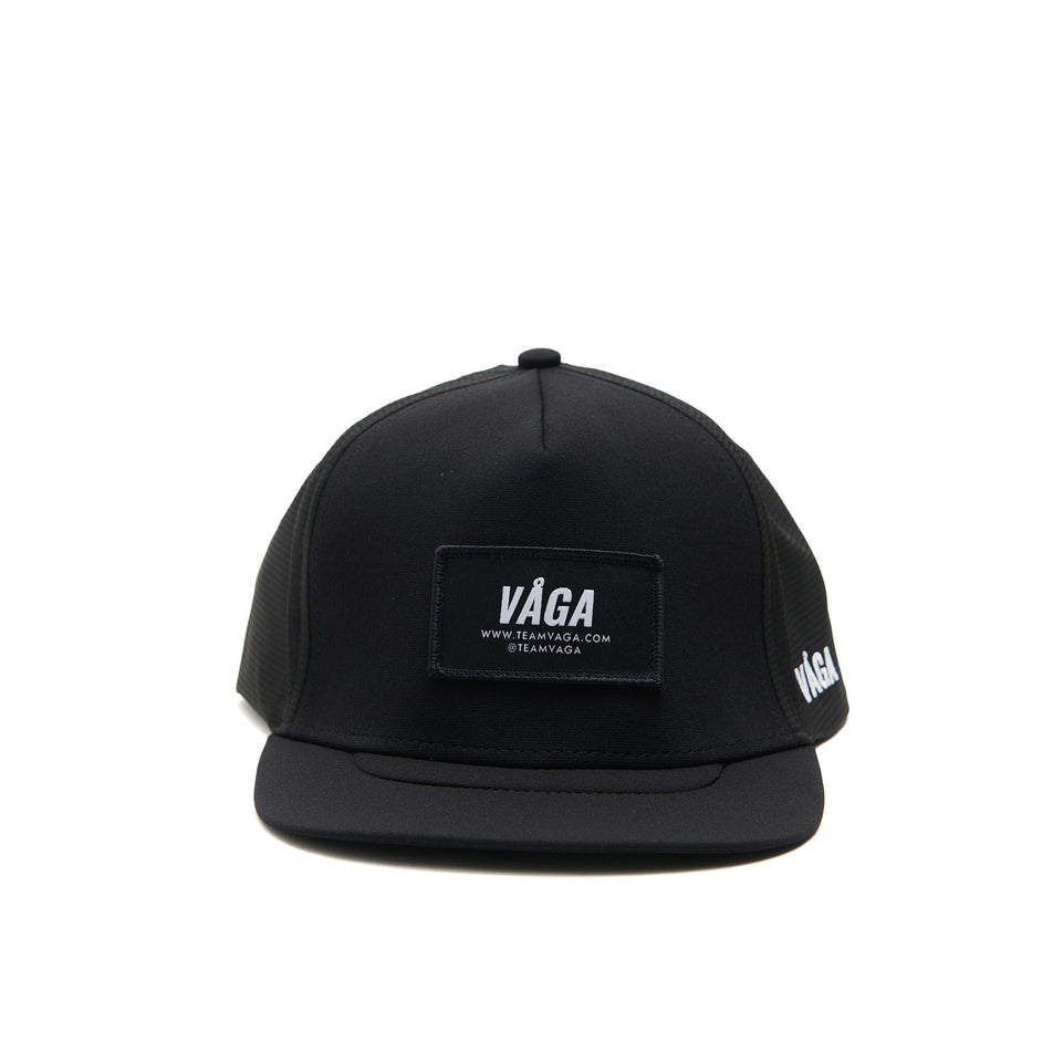 A VAGA Unisex Trucker Cap in the Storm Black colourway.  (8551962902690)