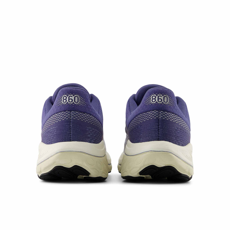 The back of a pair of New Balance Women's Fresh Foam X 860 V14 Running Shoes in the Dusk Shower colourway.(8562851086498)