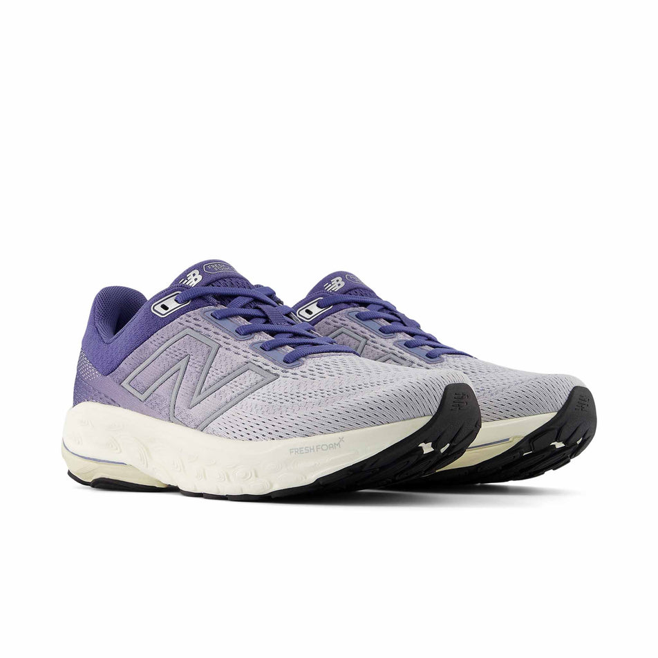 A pair of New Balance Women's Fresh Foam X 860 V14 Running Shoes in the Dusk Shower colourway. (8562851086498)