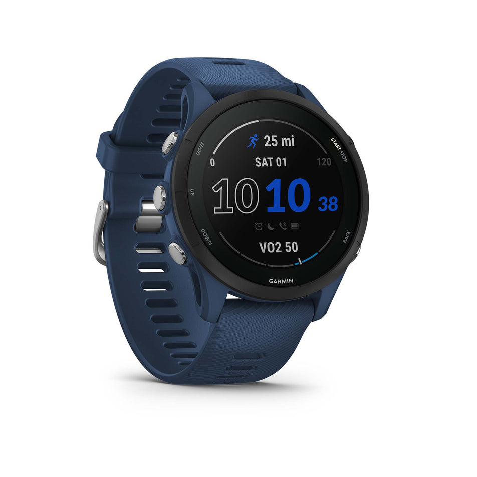 Garmin Forerunner 255 GPS Smartwatch Tidal Blue with 2 Year Extended W —  Beach Camera