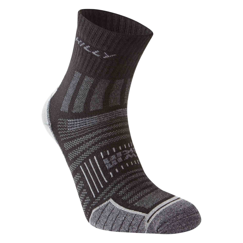 Hilly Unisex Twin Skin Anklet Running Socks - Black | Run4It