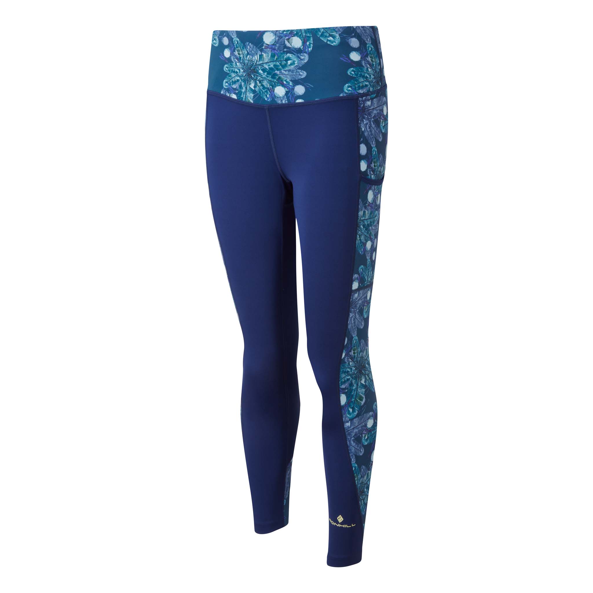 Buy Ron Hill Womens Life Running Crop Tights Lapis Celestial