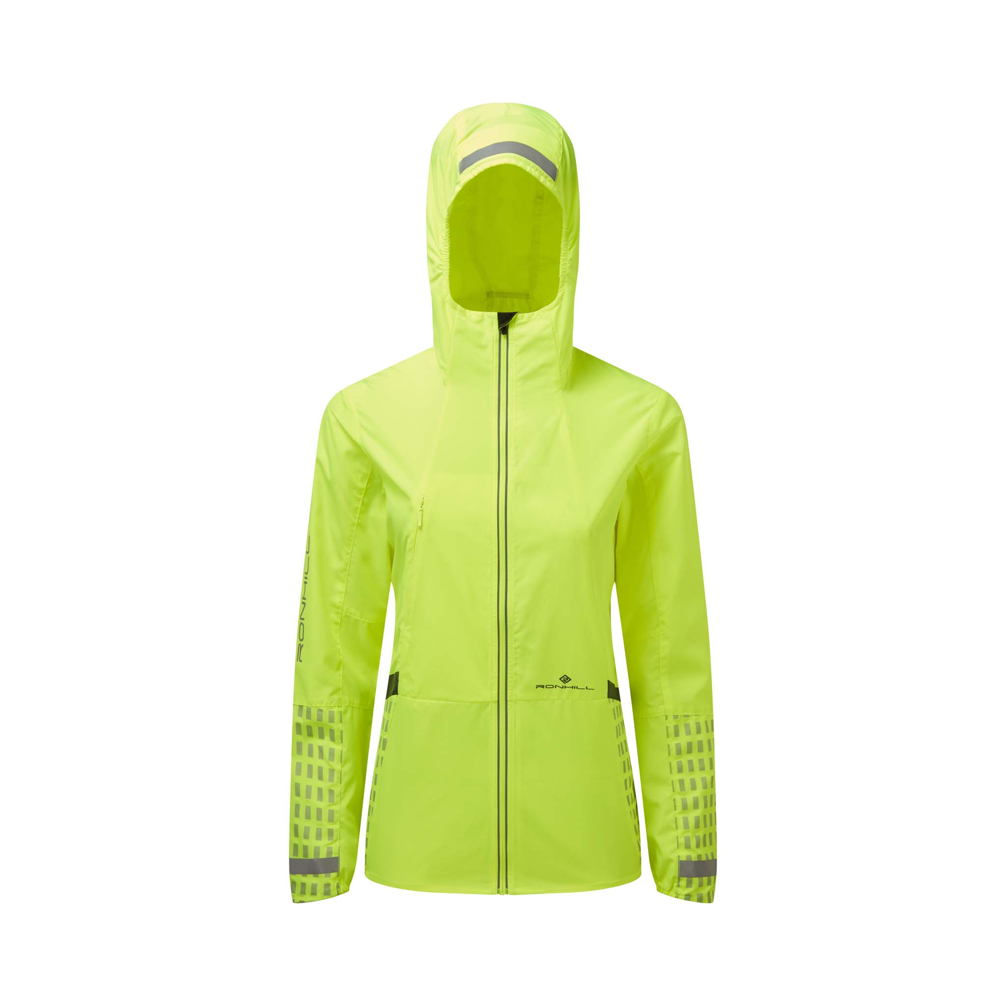 Ronhill Tech Afterhours Mens Jacket (Fluo Yellow/Charcoal/Reflective), Ronhill, All Mens Clothing, Mens Clothing